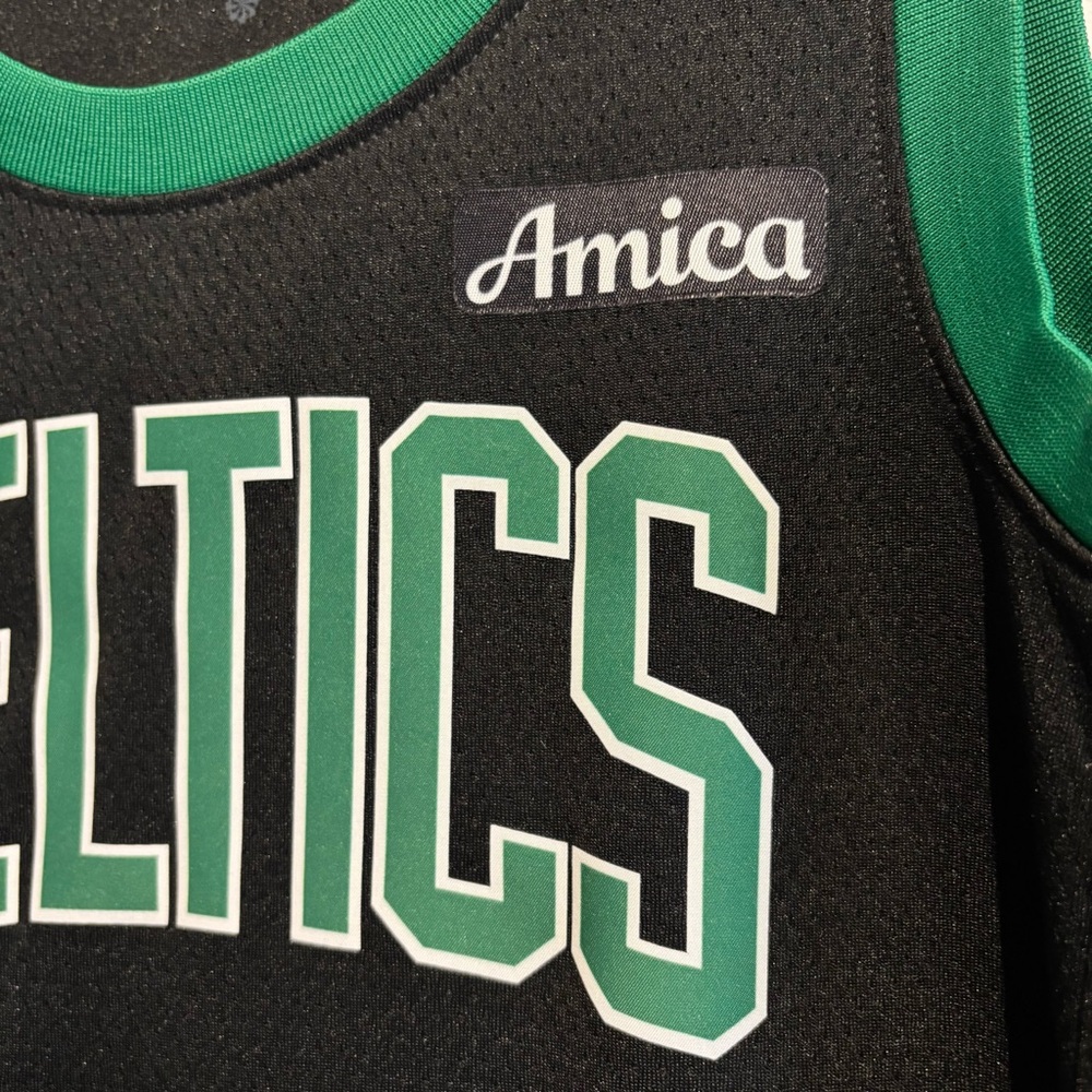 Boston Celtics Jaylen Brown Jersey Jordan Statement Swingman Small 40 Amica NBA - Picture 14 of 16